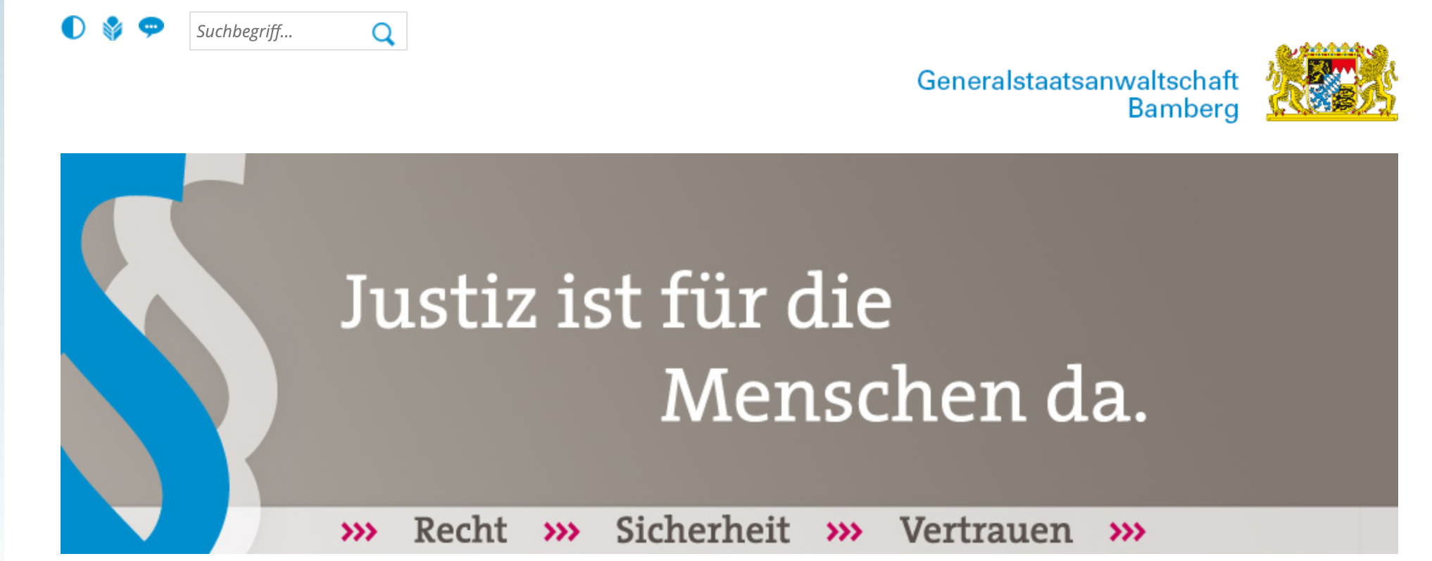 Viele haben das Vertrauen in die Zentralstelle Internetkriminalität Bayern verloren und sehen eher hohle Phrasen auf der Homepage. (Bild: Screenshot)