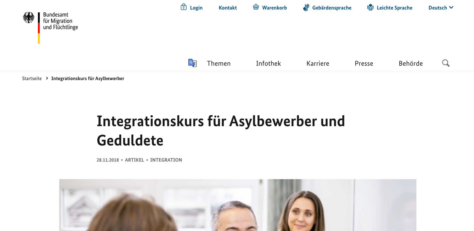 Das BAMF stellt sich gerne so hin, als sei es nur für Asylbewerber zuständig. Doch in Wirklichkeit muss es sich auch um die Integration von EU-Bürgern kümmern.
