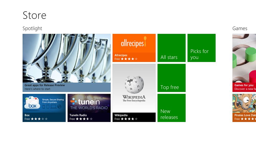 Windows 8 rüstet auf.