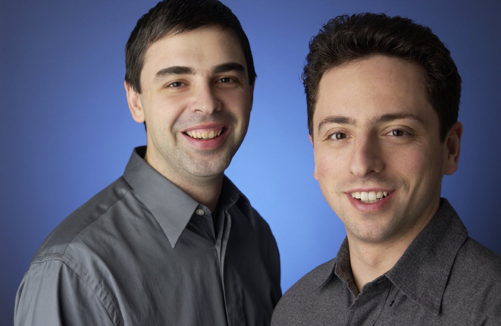 Die Gründer Larry Page und Sergey Brin