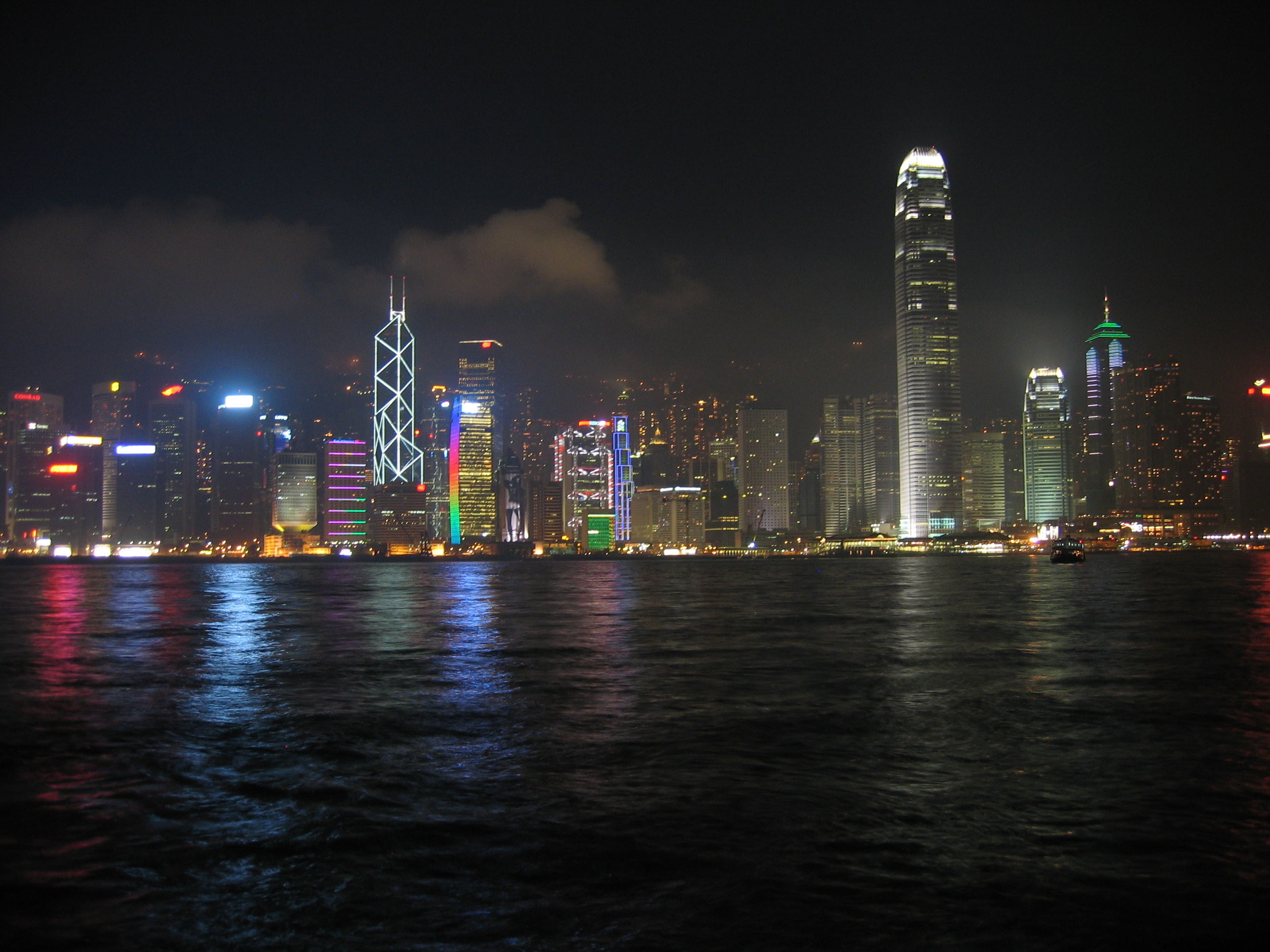 Die Börsen in Asien gehen weiter nach oben. Hier die Skyline vom Finanzplatz Hongkong.