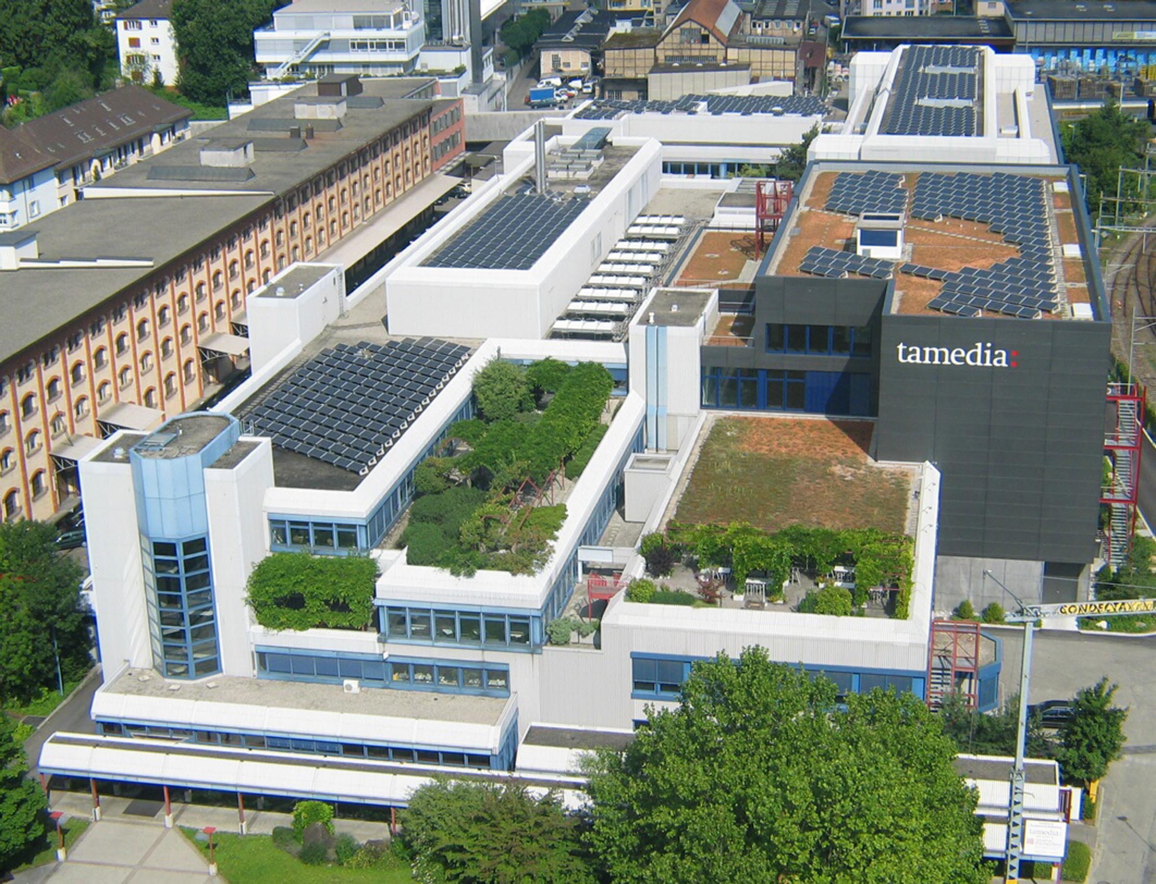 Ein Tamedia-Druckzentrum in Zürich.