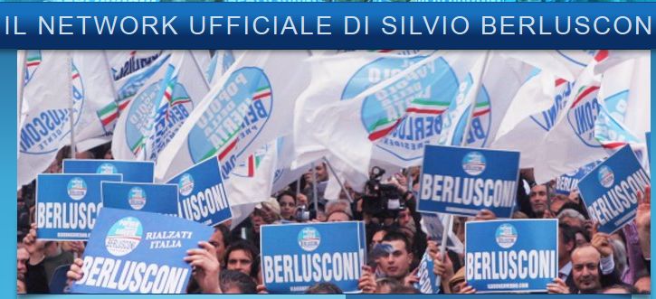 Die politischen Anhänger von Berlusconi verstehen die Welt nicht mehr und demonstrieren für ihn.