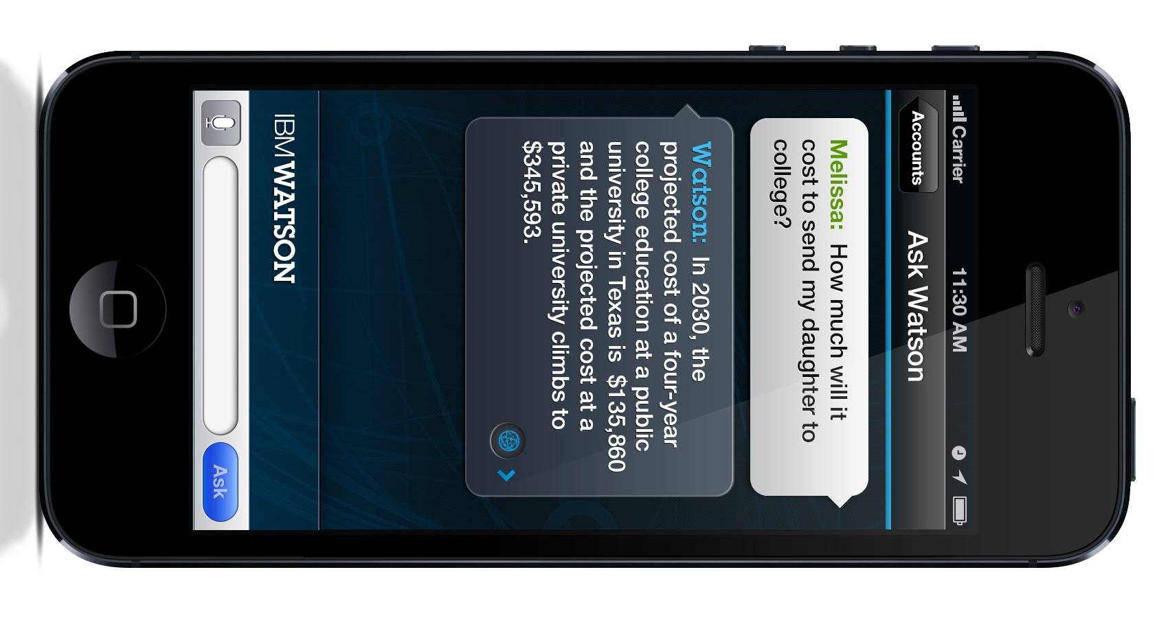 Watson - ein Beispiel für IBM Cloude Computing.
