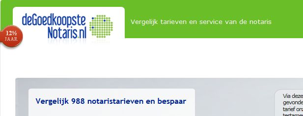 Webseiten in den Niederlanden sorgen für einen Wettbewerb der Notare.