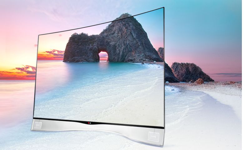 Immer flacher: So bewirbt LG seinen OLED TV.