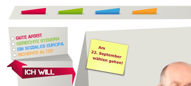 Aus einem Verdi-Wahlaufruf zur Bundestagswahl.