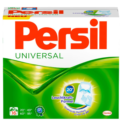 Henkels Klassiker: Persil Waschmittel.