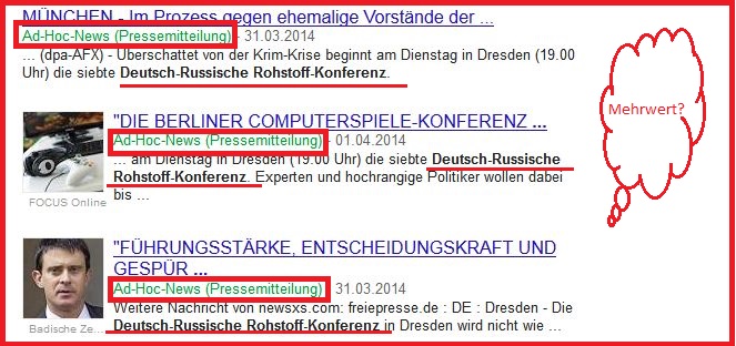 Chaostage bei Google News? Viele Nutzer sind derzeit etwas irritiert.