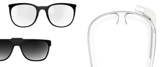 Die Form oder Farbe einer Google Glass können sich Käufer online zusammenstellen.