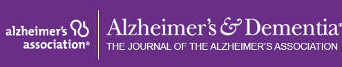 Forscher machen Hoffnung auf künftigen Alzheime Früherkennungs Bluttest. Hier das Logo der amerikanischen Alzheimer Zeitschrift \"Alzheimer & Dmentia\".