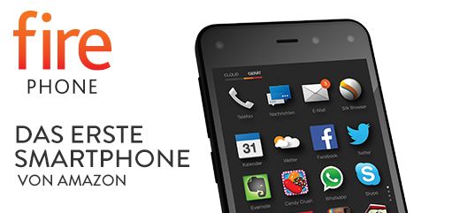 Scheint bislang nicht gut anzukommen. Das Fire Phone von Amazon.