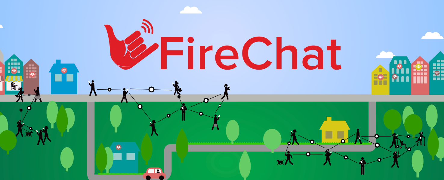 Firechat funktioniert als Messenger auf Handys auch ohne Mobilfunkmasten.