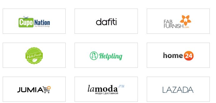 Das Rocket Internet Portfolio: Von Shopping-Portalen bis zu Immobilienportalen.