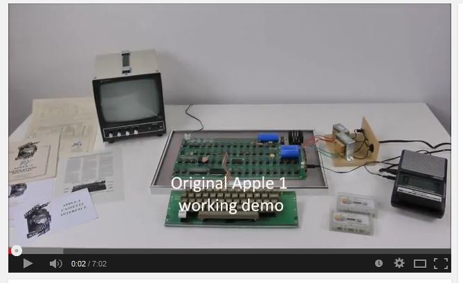 Der Apple One Computer.