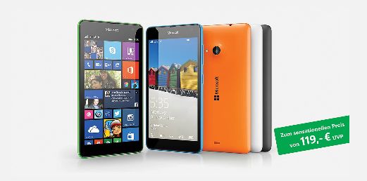 Microsoft gelingt mit dem Lumia 535 ein guter Erfolg im preisgünstigen Qualitäts-Segment.