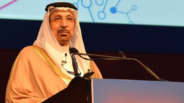 Khalid A. Al-Falih,der CEO der saudischen staatlichen Ölgesellschaft Aramco weiß um seine weltweite Bedeutung im Ölhandel.