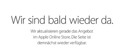 Apple druckst rum: \\"Wir sind bald wieder da\\" wird in Russland in mehreren Sprachen auf der russischen Apple-Webseite eingeblendet. Weitere Hinweise auf die Krise fehlen.