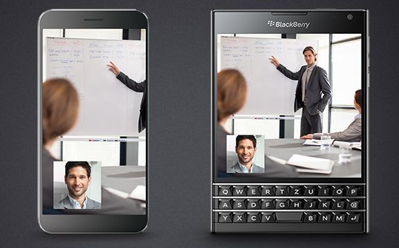 Blackberry stellte ein neues Handy vor.