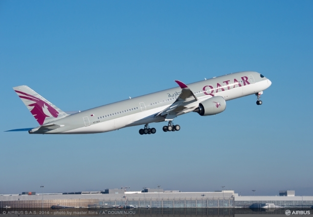 Qatar Airways setzt auf moderne Airbus-Flugzeuge.