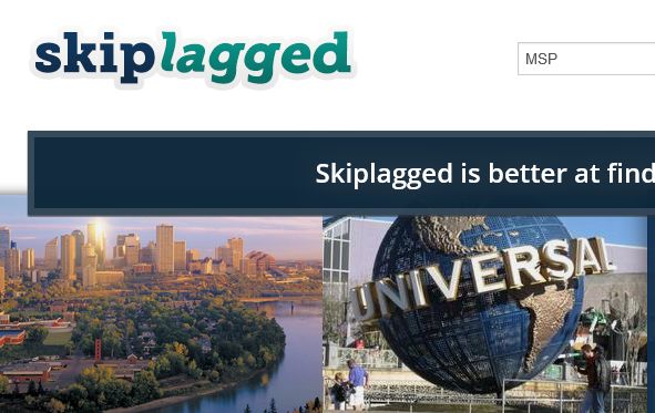 Skiplagged sorgt mit Werbung für Ärger: Man könne viele Flugziele um bis über 30 Prozent billiger anbieten, als andere Flug-Webseiten oder die Fluglinien selber, wirbt die US-Seite.