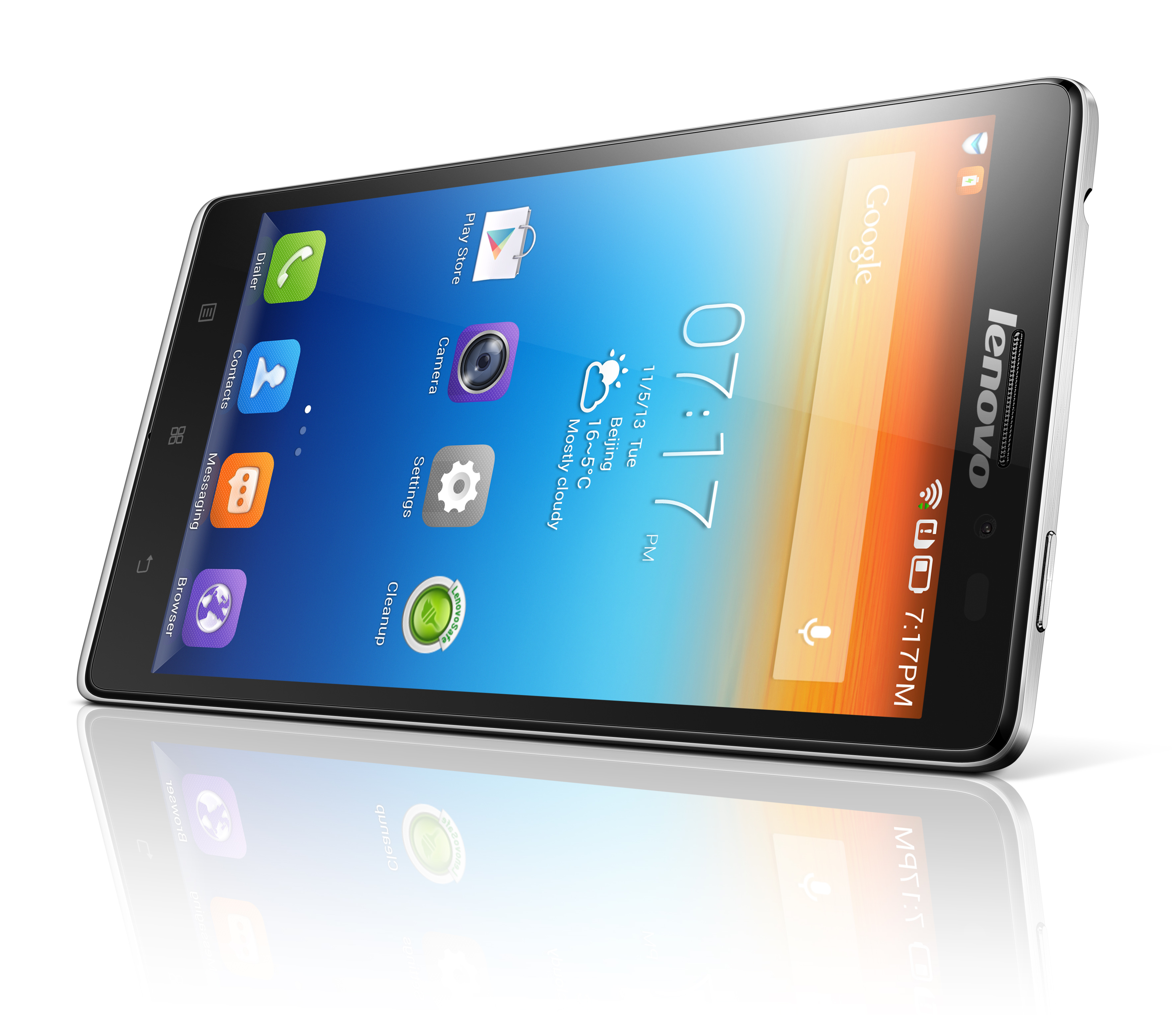Lenovo produziert zahlreiche Smartphones - in der Regel mit sehr großen Displays. Hier das Vibe Z.