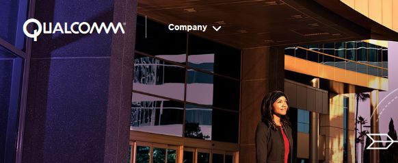 So präsentiert sich Qualcomm auf seiner Unternehmens-Homepage.