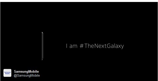 Geheimnisvoll: Samsung gewährt einen kurzen Einblick auf das neue Galaxy.