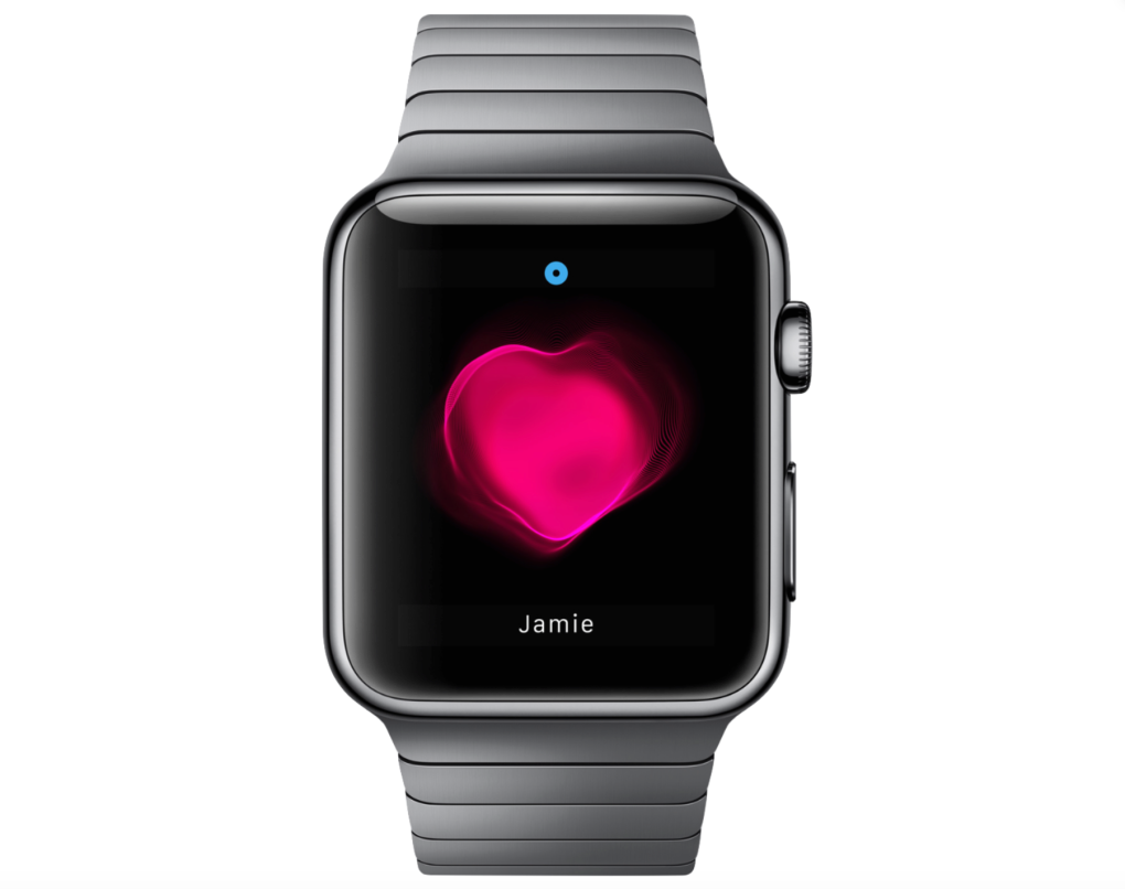 Apple Watch misst Herzschlagrate