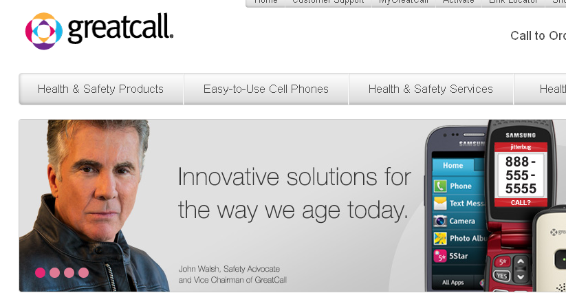 Screenshot: greatcall.com