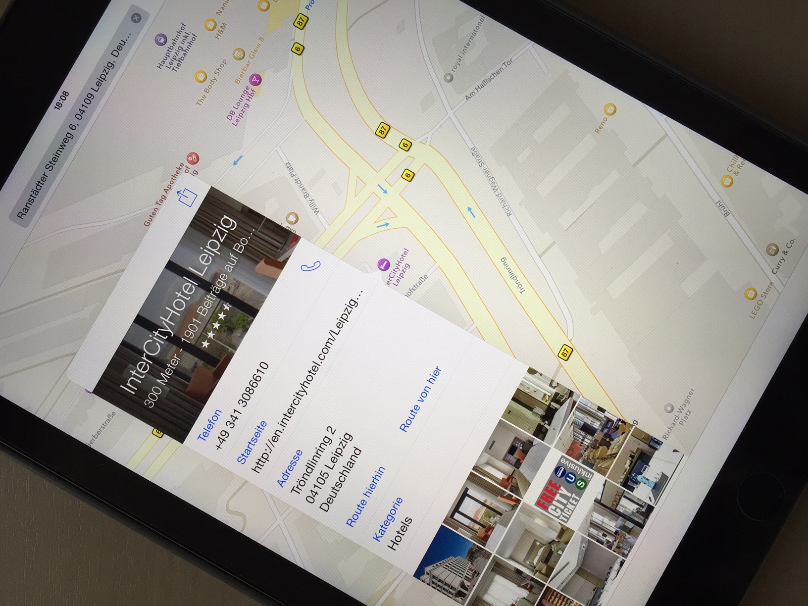 Karten-App im Test