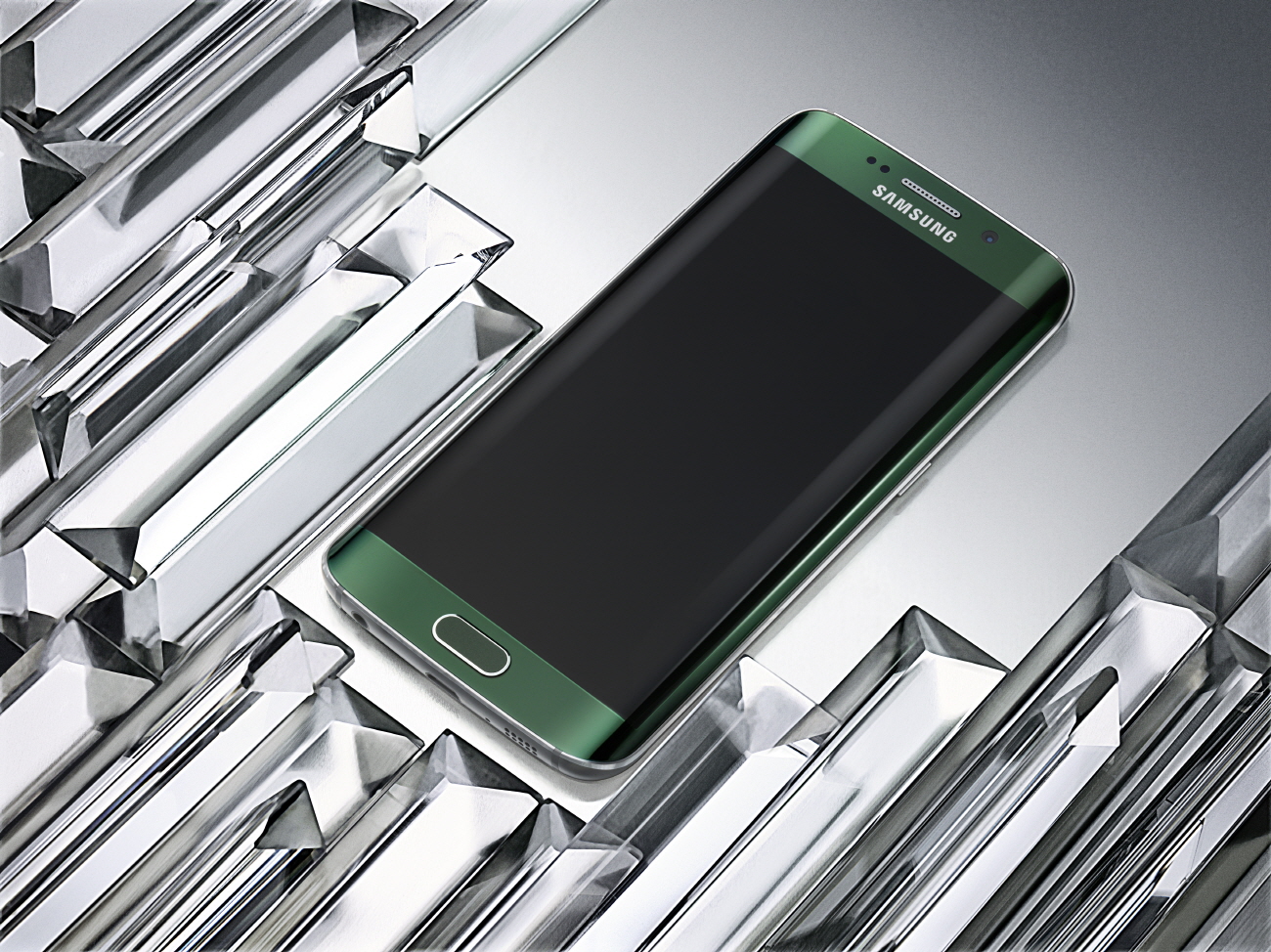 Seit 10. April im Handel in 20 Ländern weltweit: Das Samsung Galaxy S6 Edge. Auf ihm liegen nun Hoffnungen.