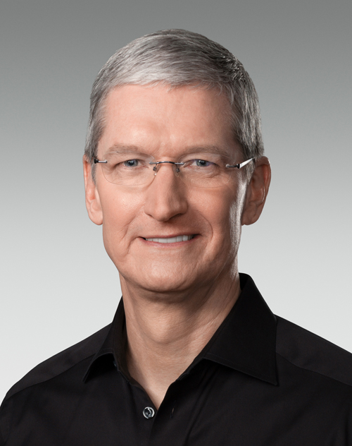 Darf auch gerne wiederkommen: Apple-Chef Tim Cook