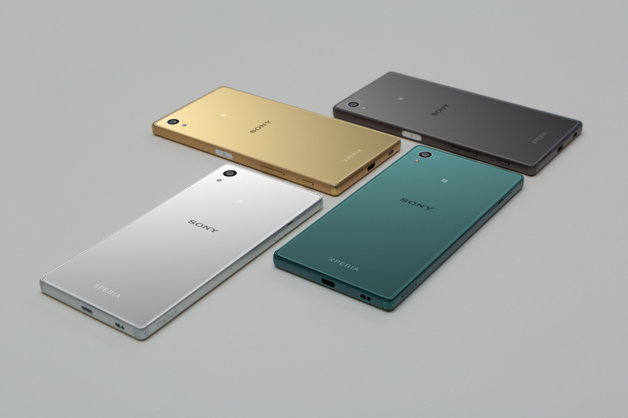 Die neue Sony Xperia Z5-Reihe.