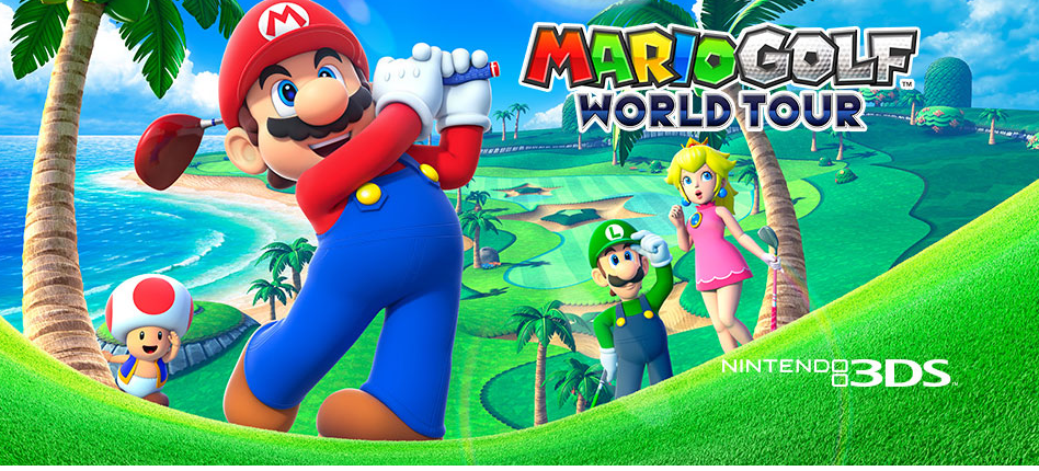 Super Mario - hier beim Golfspielen.