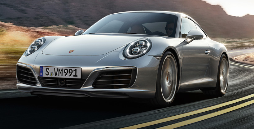 So bewirbt Porsche seinen Klassiker, den 911, auf seiner Homepage.