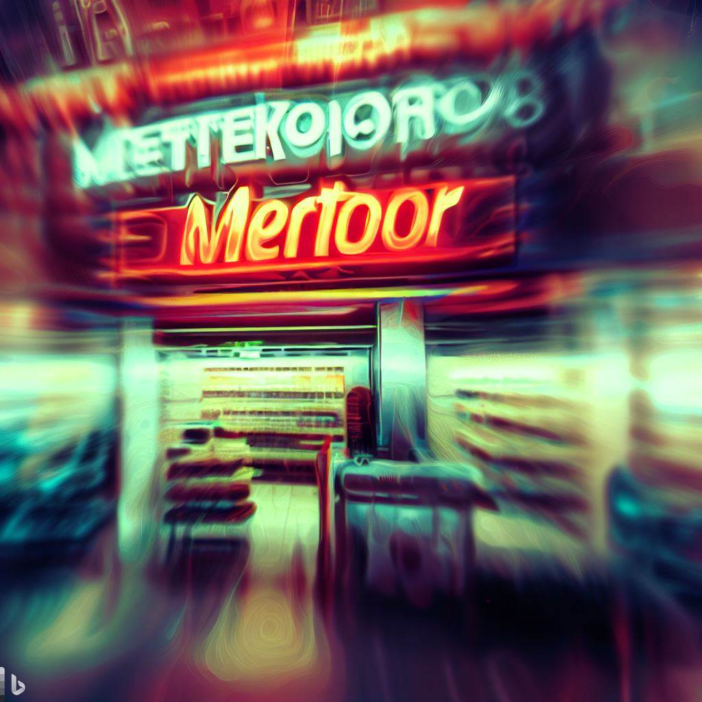 So stellen sich die Grafiker von NETZ-TRENDS.de den Metro-Brand vor. In diesem Text blenden wir mehrere Entwürfe ein, die wir mit Künstlicher Intelligenz, KI, bzw. AI, erstellt haben. Wir verbinden mit dem Brand: Verlässlichkeit, aber auch Mystik, Pop, Souveränität, Seniorität, aber auch Jugend, obgleich ohne geiferndes Getue einem oft flüchtigen Zeitgeist hinterherzurennen. Ein deutscher Qualitätsbrand bester Güte. Die Grafik zu Metro machten wir mit Mirosofts BING AI.