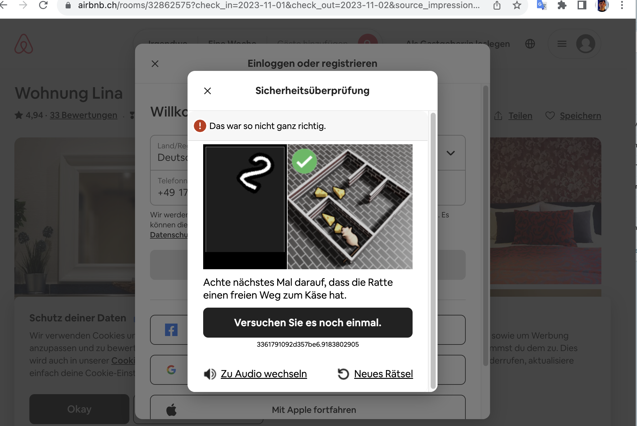 Sorgt für Irritation: Die Rattenprüfung von Airbnb.