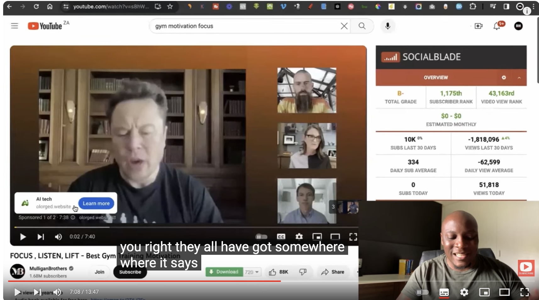 Toll, was der südafrikanische erfolgreiche YouTuber Marshall Malaba in seinem Beitrag "Immediate Matrix: The BIGGEST SCAM In South Africa | They Want To Take All Your Money - Elon Musk & Johann Rupert Scam" ausführt. Auch NETZ-TRENDS.de berichtete.