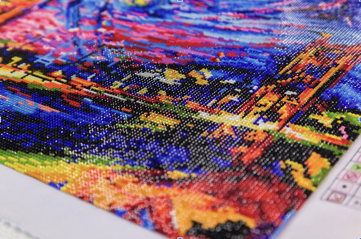 Diamanten Painting ist eine immer weiter verbreitete Kunstform, mit der sich auch immer mehr Ausstellungen auseinandersetzen.