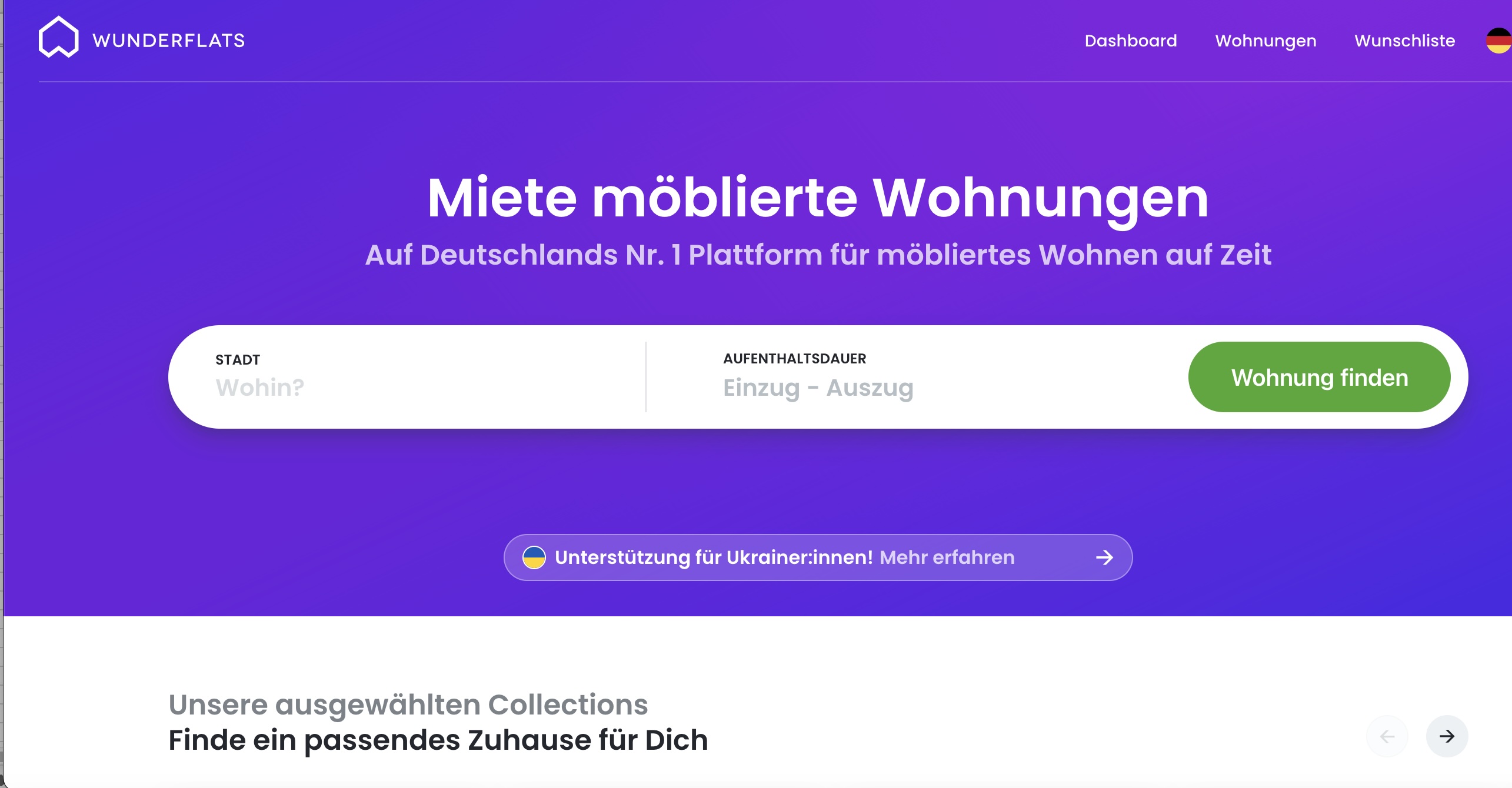 Wunderflats: Einst führende Plattform für möblierte Wohnungen, nun mit sinkenden Anfragen und Herausforderungen konfrontiert.