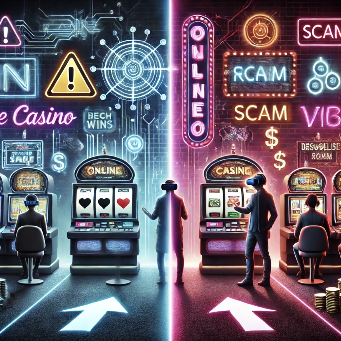 Es gibt viele seriöse Anbieter, doch Achtung ist vor allem vor neuen Anbietern geboten, die noch nicht lange am Markt sind. Grafik: So stellt sich die KI Chat GPT das Problem vor.