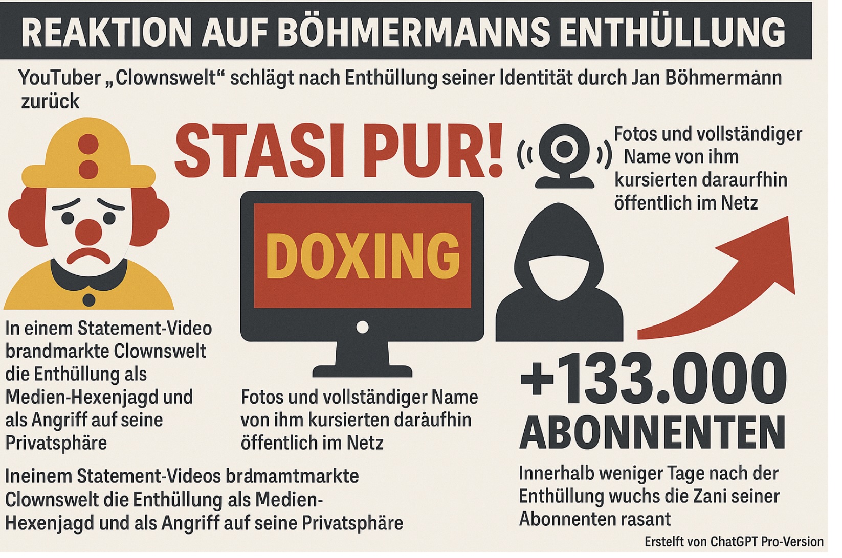 Grafik erstellt mit der ChatGPT Pro-Version.
Hinweis: Einige Rechtschreibfehler im Bild bitten wir zu entschuldigen – Infografiken werden von der KI derzeit nicht immer fehlerfrei umgesetzt. Wir hoffen auf künftige Verbesserungen.