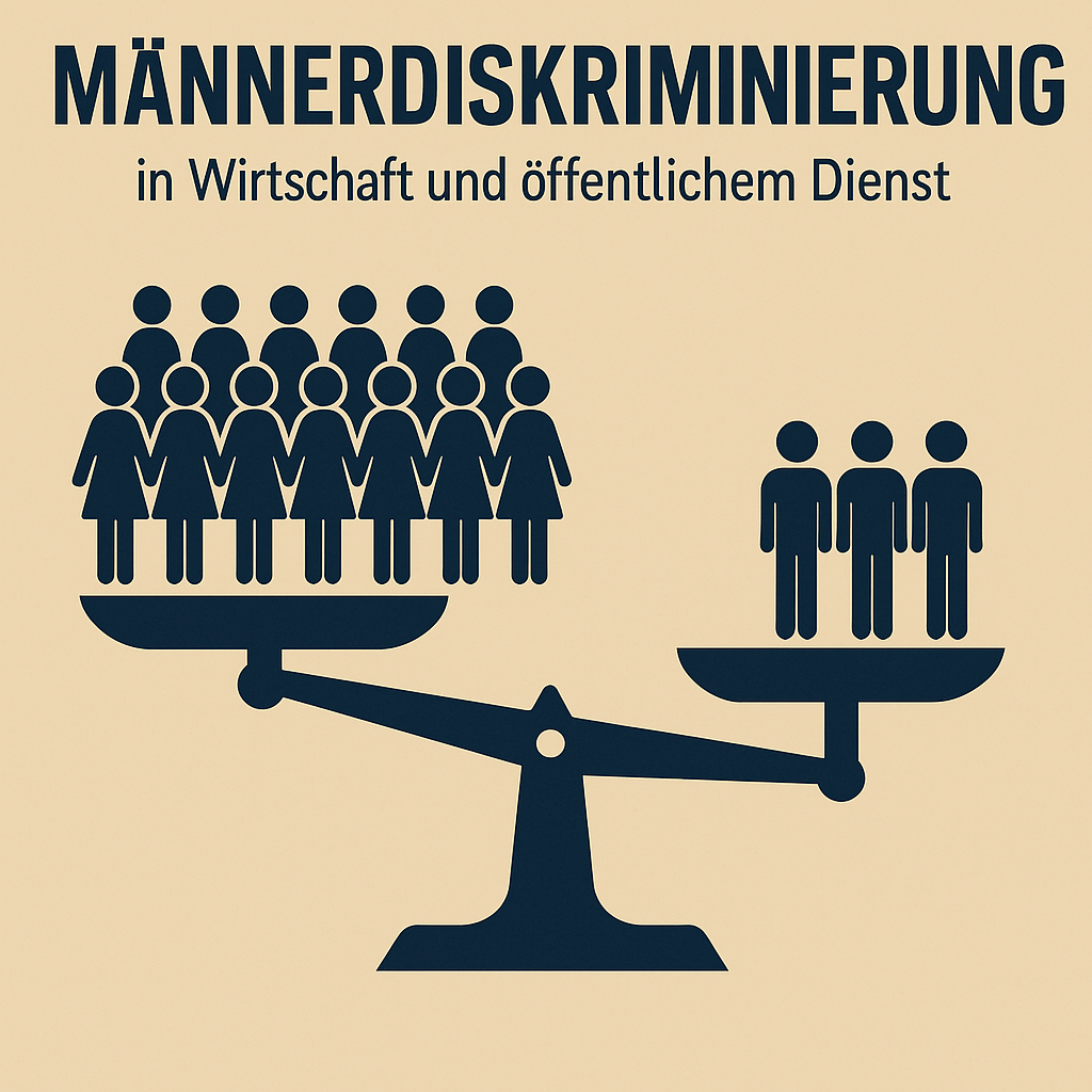 Immer öfter zeigt sich: Wie in der Wirtschaft, so auch im öffentlichen Dienst werden Männer trotz besserer Qualifikation in Bewerbungsgesprächen ausgebremst und am Aufstieg gehindert. Das Punktesystem im Öffentlichen Dienst, das gerne in Vorstellungsgesprächen zur Anwendung kommt, wirkt dabei zunehmend wie eine Farce, die von leitenden Amtsinhaberinnen im Zusammenspiel mit Kolleginnen immer mal wieder geschickt und nicht selten betrügerisch umgangen wird, weiß NETZ-TRENDS aus dem eigenen engeren Umfeld und leidvollen Berichten von Männern.