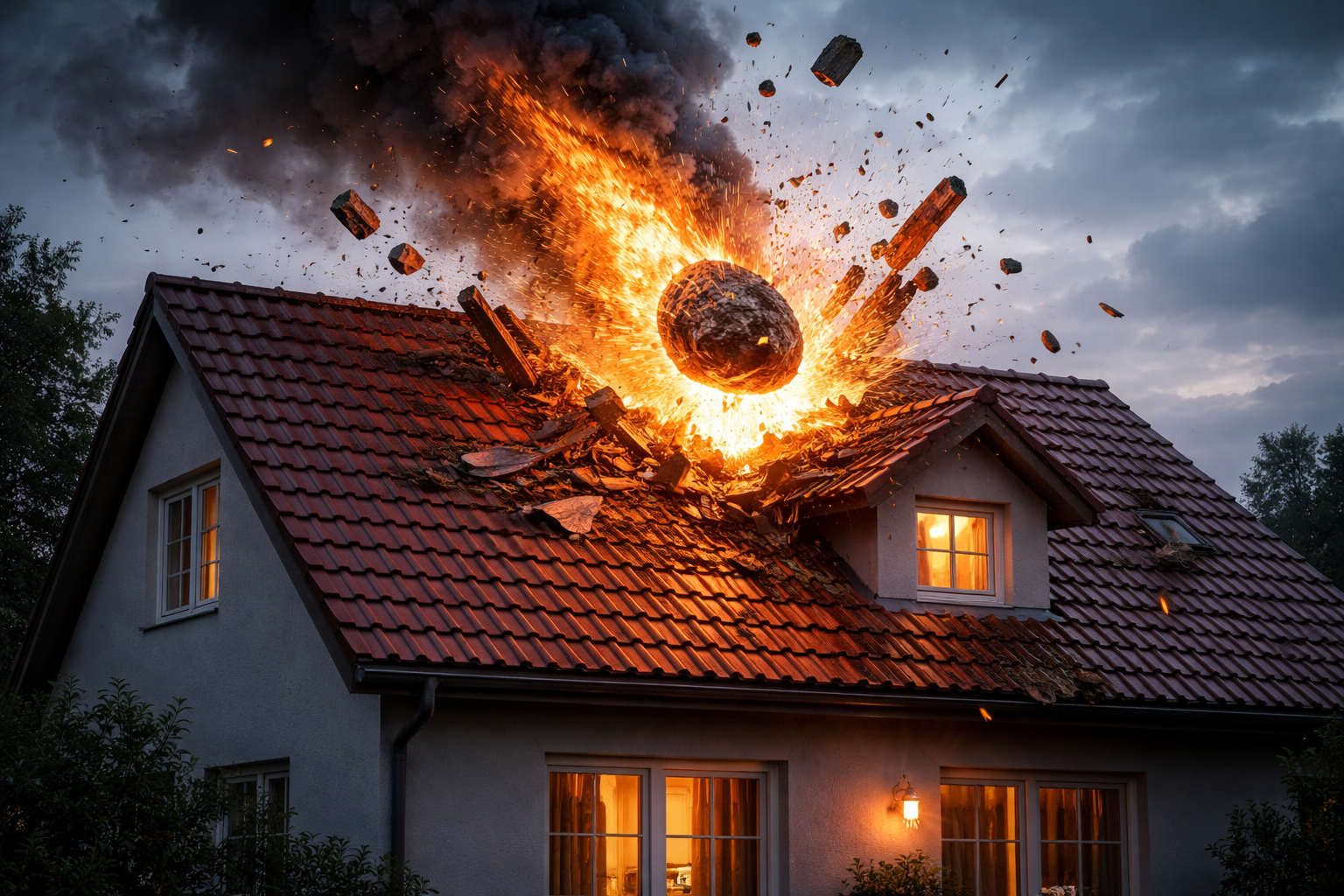 Auch wenn die meisten Meteoriten bereits in der Atmosphäre verglühen, erreichen immer wieder kleinere Fragmente den Boden.