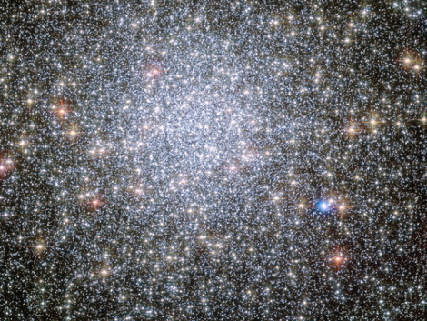In einer solchen Ballung von Sternen vermuten Wissenschaftler am ehesten Leben.