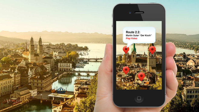 Die LogBook App ist eine georeferenzierte Literatur App mit „Augmented Reality“-Funktion.