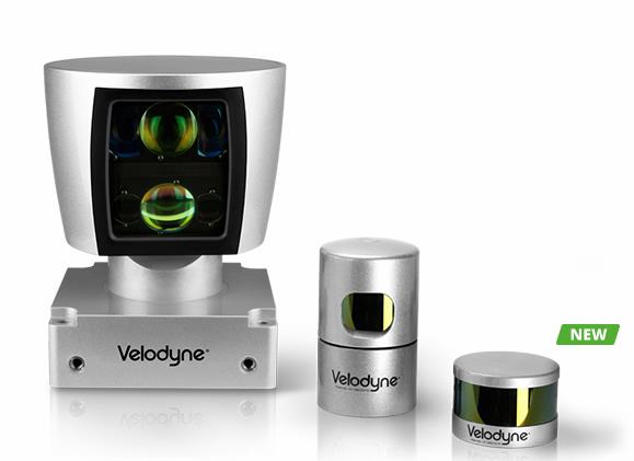 So präsentiert der amerikanische Sensoren-Hersteller Velodyne seine Produkte auf seiner Webseite.