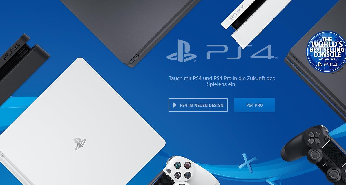 Die Playstation 4 wirbt damit, die am besten verkaufte Playstation weltweit zu sein. (Bild: playstation.com)