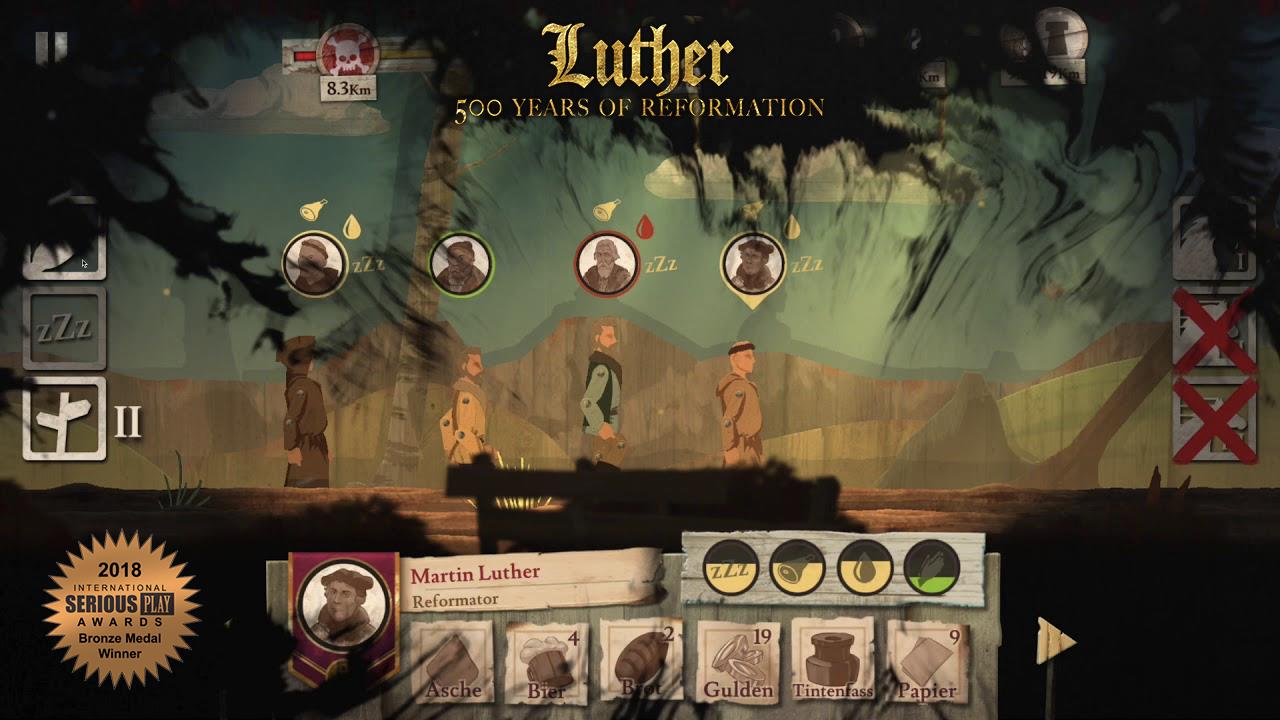 „LUTHER – Die Reise“ wurde mit dem „International Serious Play Awards for Digital Games“ in Bronze ausgezeichnet